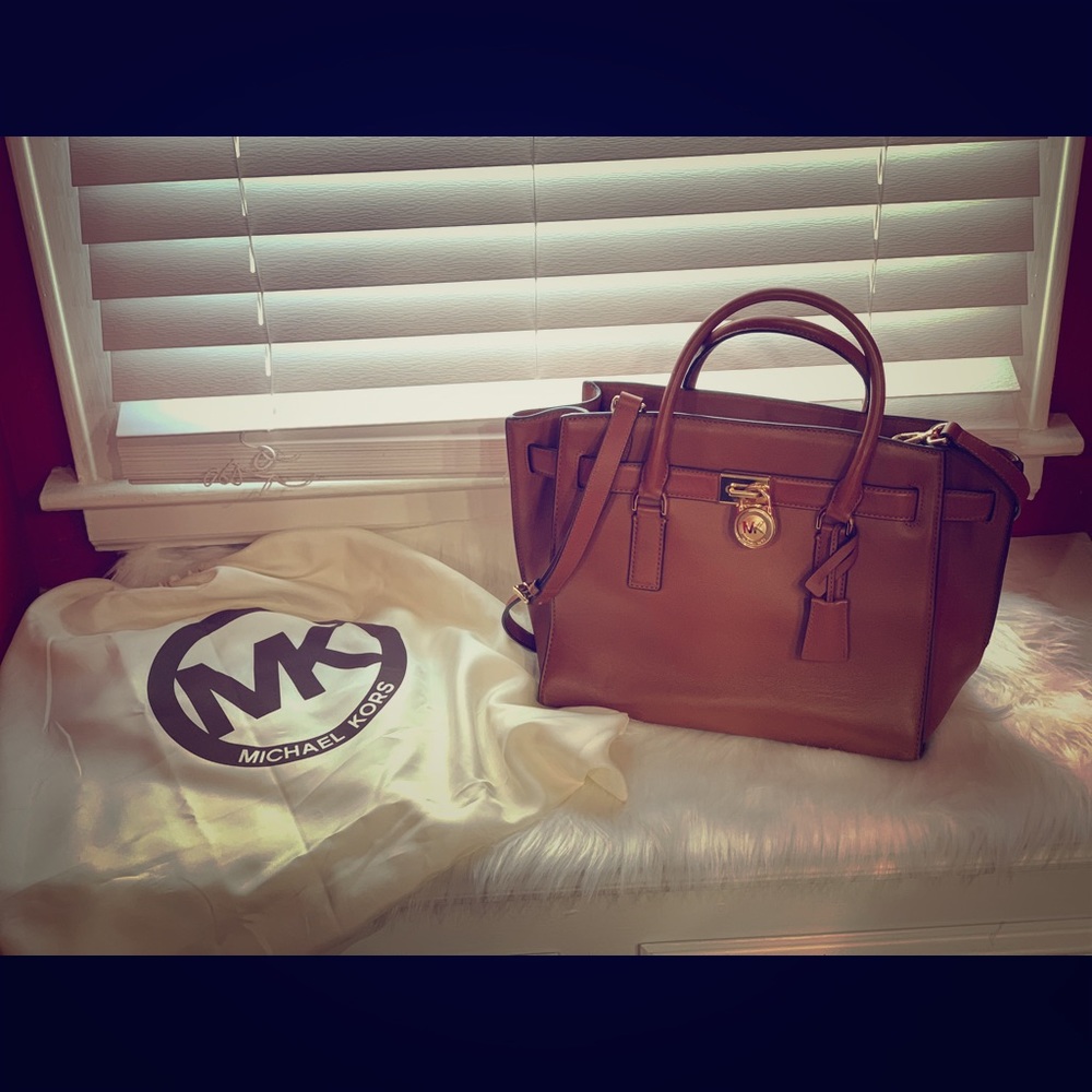 Michael Kors Large Hamilton Satchel